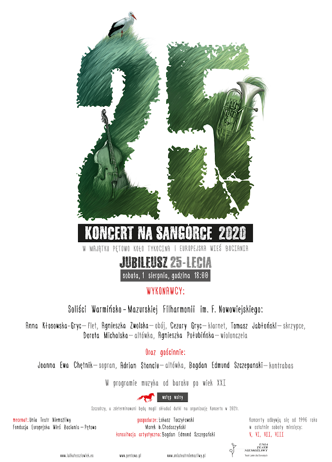 Koncert na Sangórce 2020 - Jubileusz 25-lecia